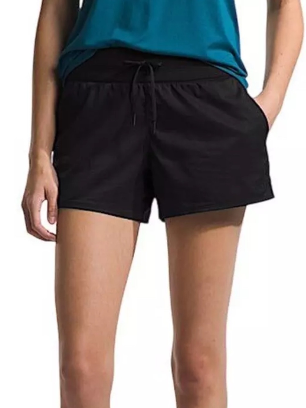 North Face Black Aphrodite Motion Shorts - Size Small